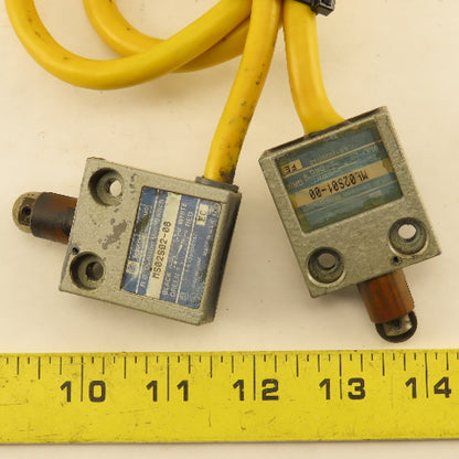 Telemecanique ML02S01-00 MS02S02-06 Micro Limit Switch Assembly