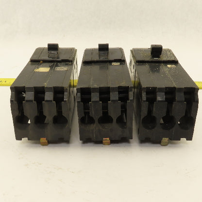 Square D Type Q1 70A 3 Pole Circuit Breaker 240V Lot Of 3