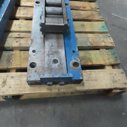 Heavy Duty Linear Roller Machine Slide 53"x8"x5-1/8" Lot of 2