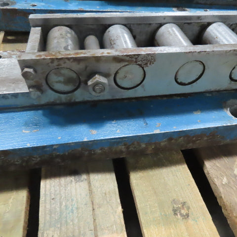 Heavy Duty Linear Roller Machine Slide 53"x8"x5-1/8" Lot of 2