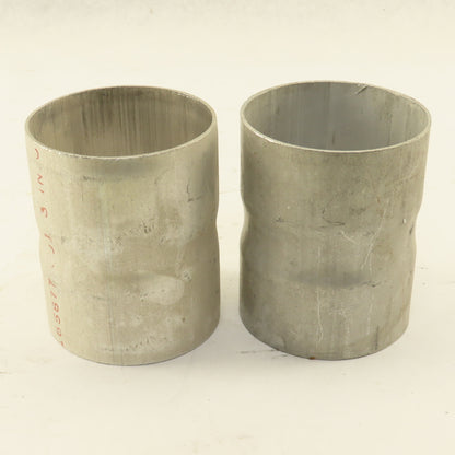 3" ID to 3" ID X 3-7/8" Npt" ID  Aluminum Pipe Adapter Connector Lot of 2