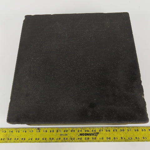 18" x 18" Black Granite Inspection Surface Plate 3-1/2" Thick 2" Ledge