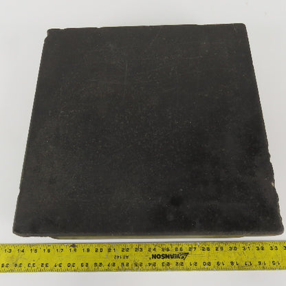 18" x 18" Black Granite Inspection Surface Plate 3-1/2" Thick 2" Ledge