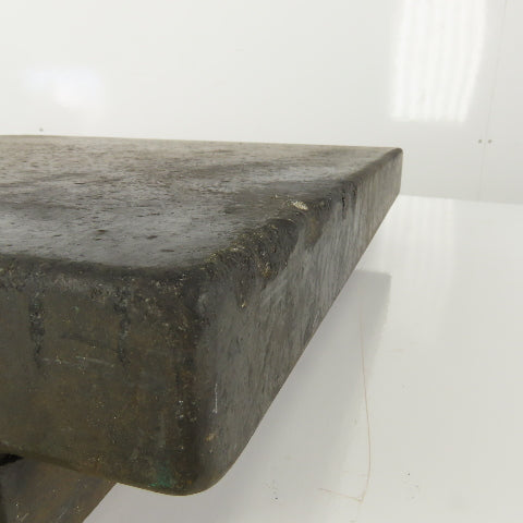 18" x 18" Black Granite Inspection Surface Plate 3-1/2" Thick 2" Ledge