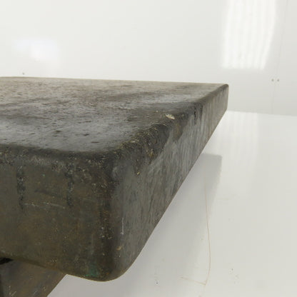 18" x 18" Black Granite Inspection Surface Plate 3-1/2" Thick 2" Ledge
