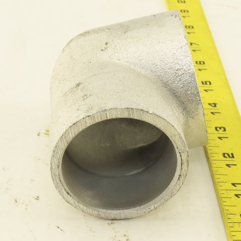 Cast  Aluminum 90° 2-1/8" ID to 2" NPT