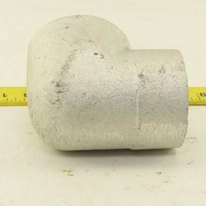 Cast  Aluminum 90° 2-1/8" ID to 2" NPT