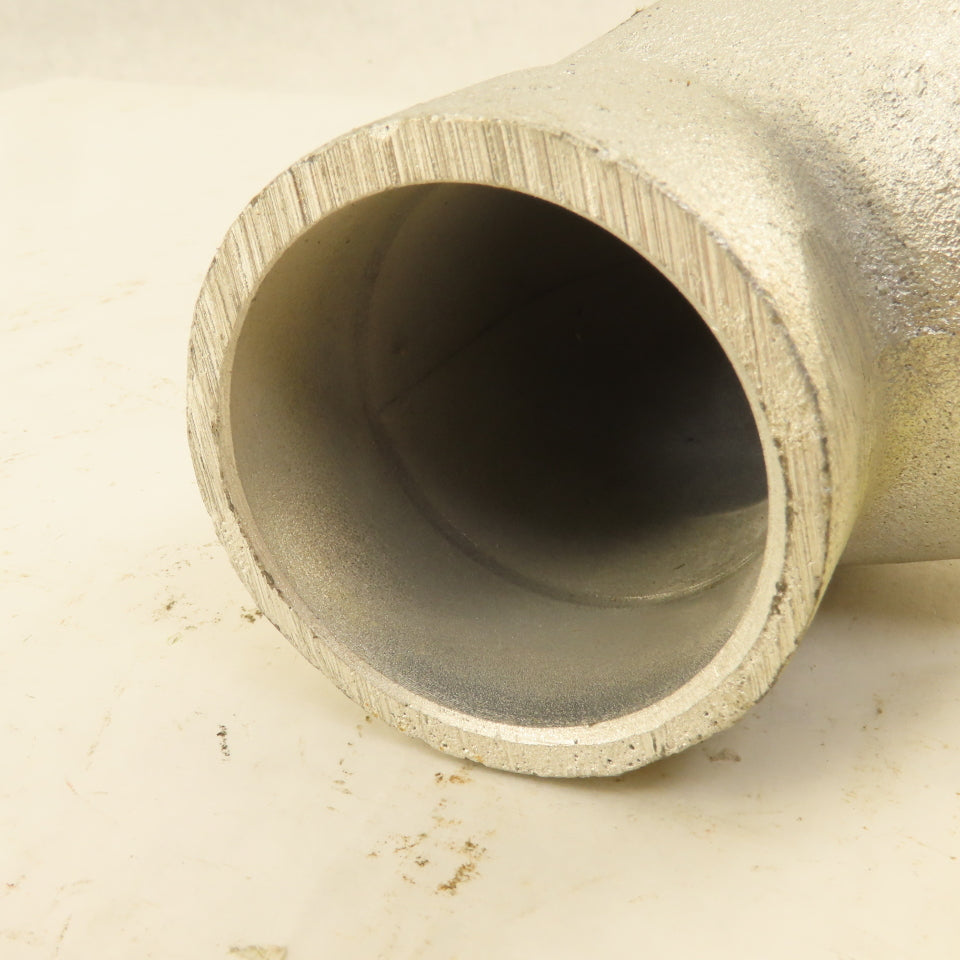 Cast  Aluminum 90° 2-1/8" ID to 2" NPT
