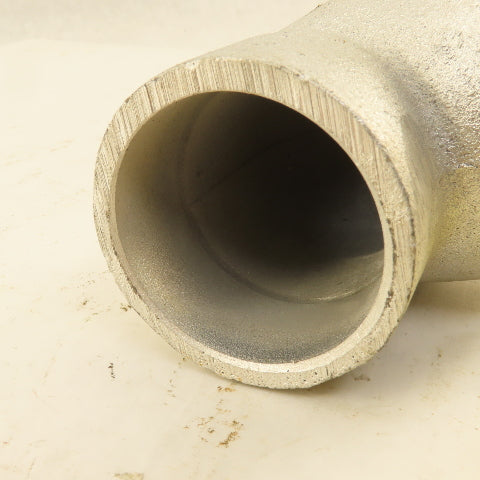 Cast  Aluminum 90° 2-1/8" ID to 2" NPT