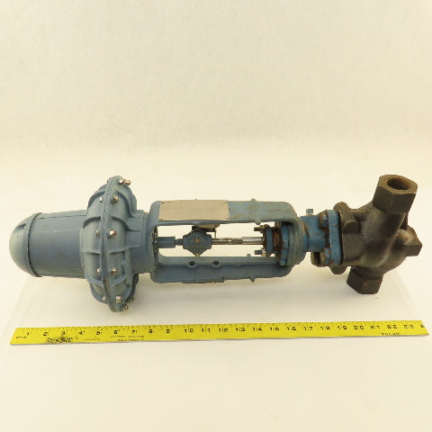 Foxboro V1SF3A5A00L Stabilflo 1" NPT Class 250 Pneumatic Actuator Gate Valve