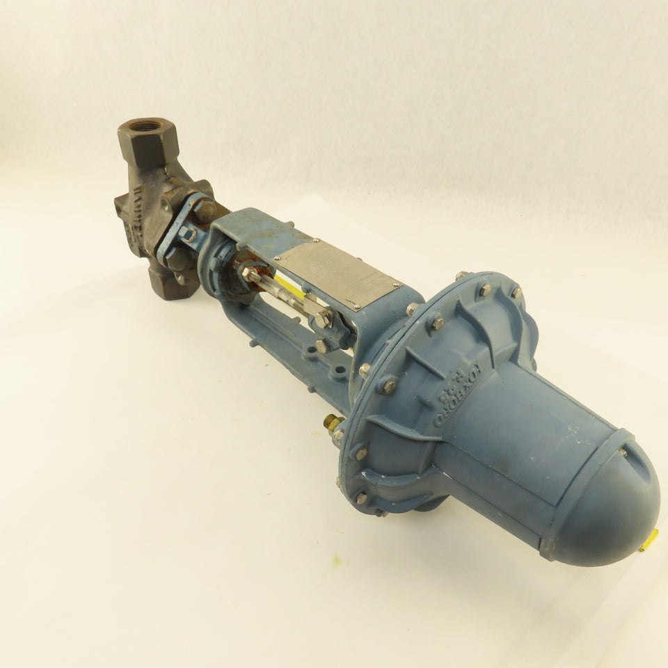 Foxboro V1SF3A5A00L Stabilflo 1" NPT Class 250 Pneumatic Actuator Gate Valve