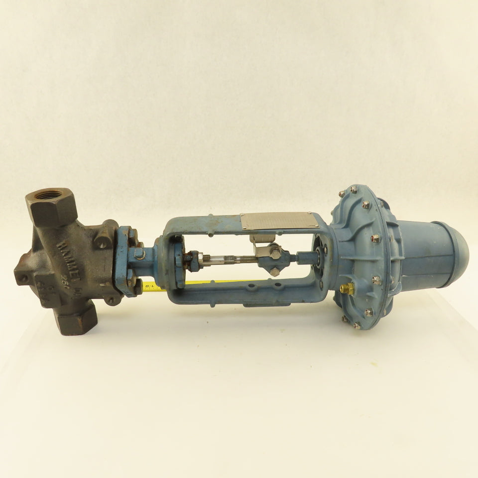 Foxboro V1SF3A5A00L Stabilflo 1" NPT Class 250 Pneumatic Actuator Gate Valve