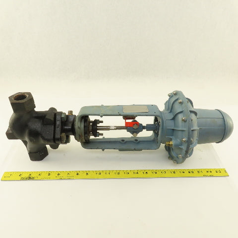 Foxboro Stabilflo 1" NPT Class 250 Pneumatic Actuator Gate Valve