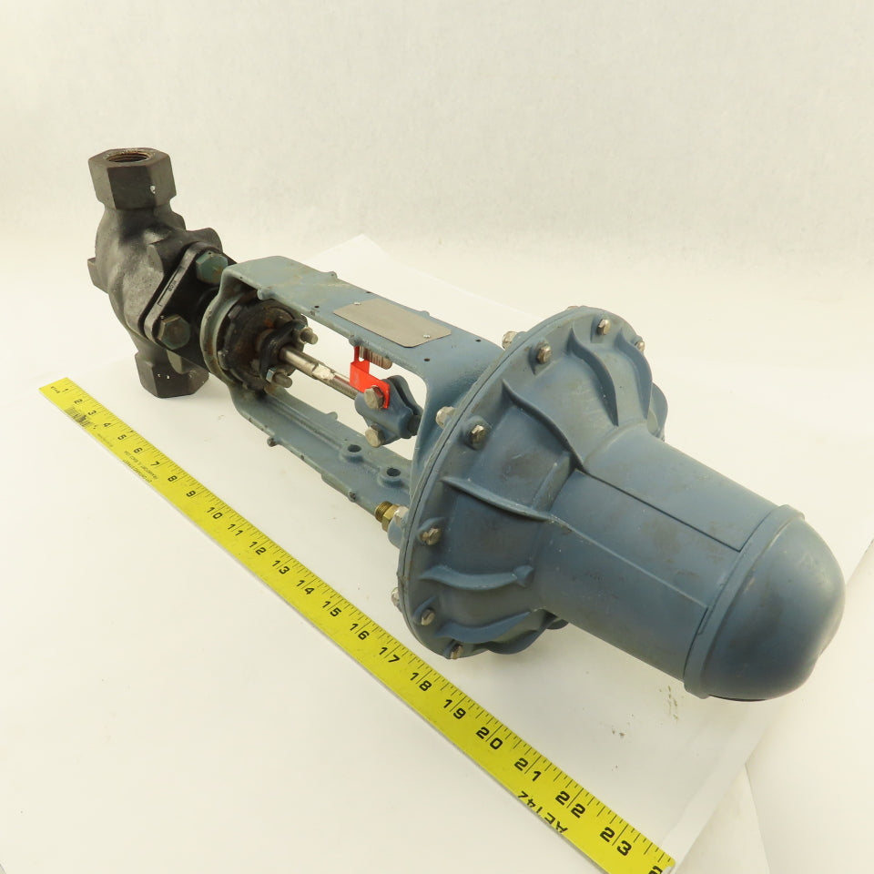 Foxboro Stabilflo 1" NPT Class 250 Pneumatic Actuator Gate Valve