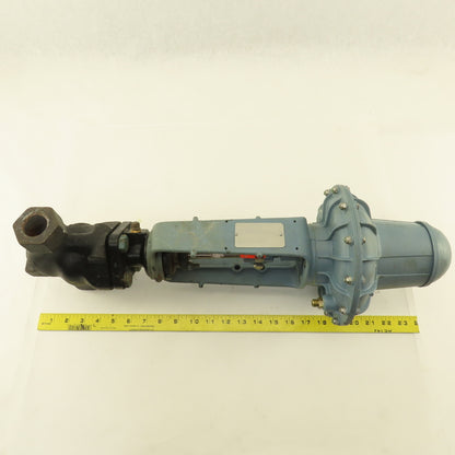 Foxboro Stabilflo 1" NPT Class 250 Pneumatic Actuator Gate Valve