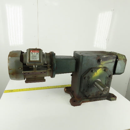 Grove Gear TM1600-3 60:1 Ratio 28.75RPM 5Hp 230/460V 3Ph Gear Motor