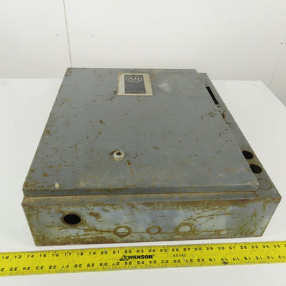 Allen Bradley 24" x 20" x 6" Combination Motor Starter Disconnect Enclosure ONLY