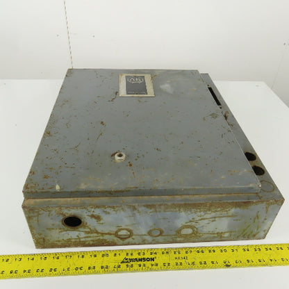 Allen Bradley 24" x 20" x 6" Combination Motor Starter Disconnect Enclosure ONLY