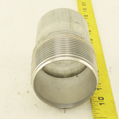 2-1/2" ID To 2-1/2" NPT Aluminum Pipe Adapter Connector