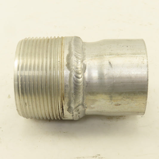 2-1/2" ID To 2-1/2" NPT Aluminum Pipe Adapter Connector