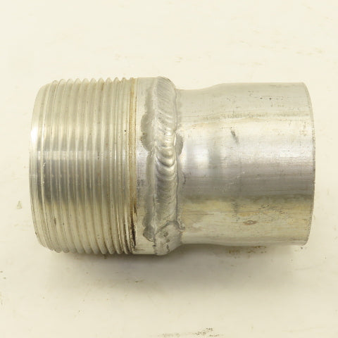 2-1/2" ID To 2-1/2" NPT Aluminum Pipe Adapter Connector