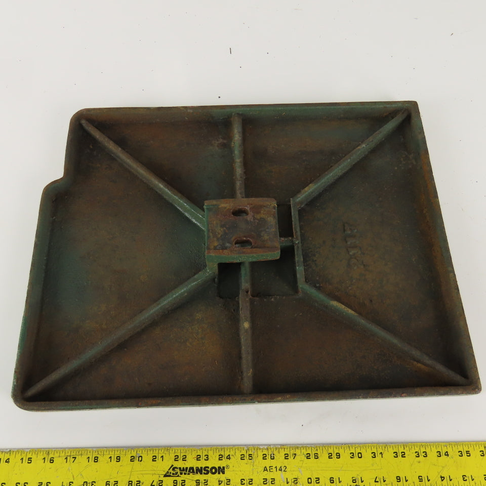 J.T. Towsley 21-1/2" x 17" Antique Steel Band Saw Deck 36"