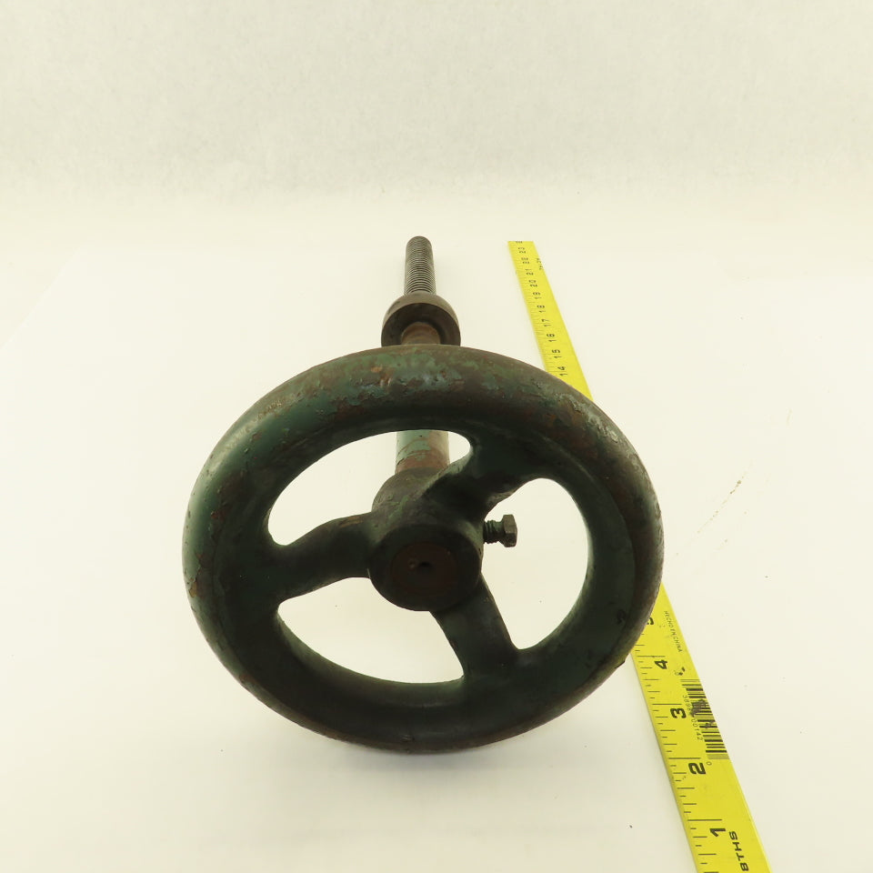 J.T. Towsley Antique Band Saw Hand Crank Table Adjustment