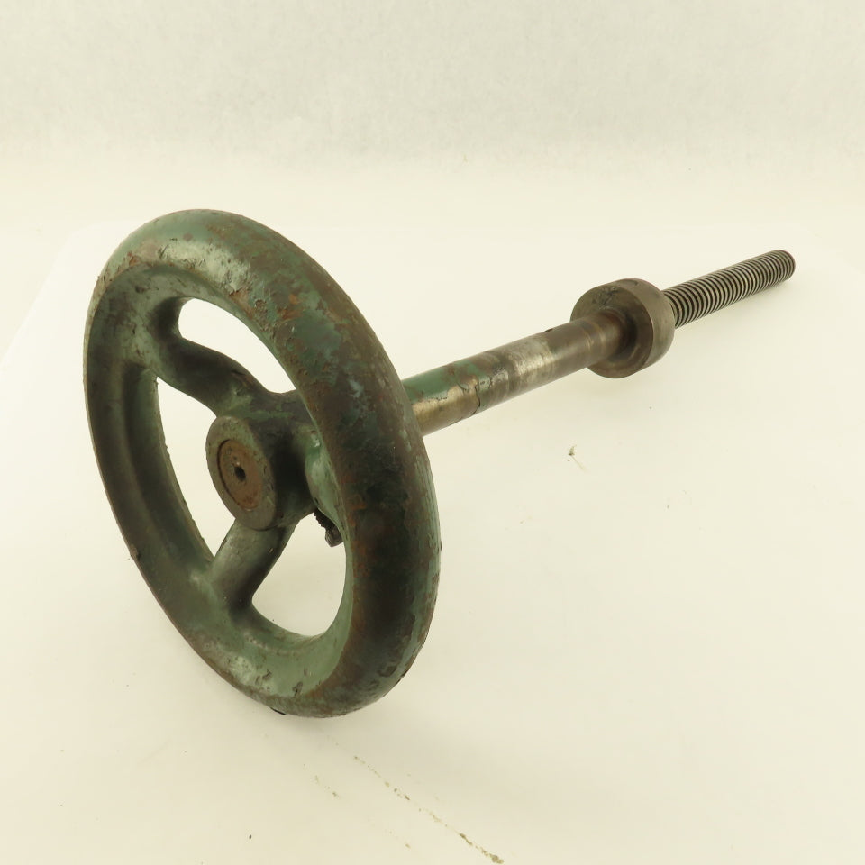 J.T. Towsley Antique Band Saw Hand Crank Table Adjustment