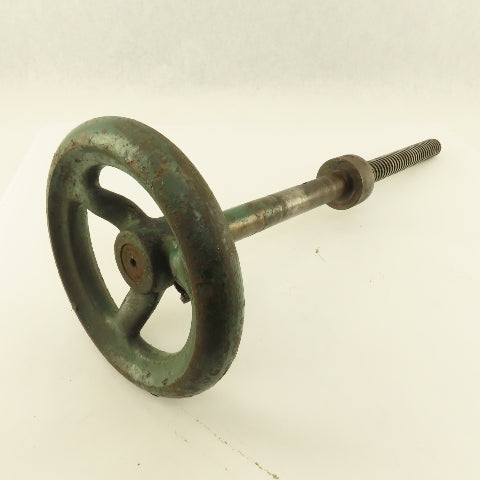 J.T. Towsley Antique Band Saw Hand Crank Table Adjustment