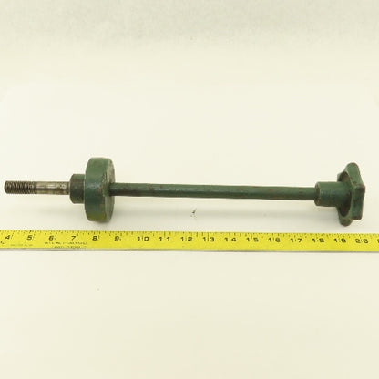 J.T. Towsley Antique Band Saw Hand Crank Adjustment