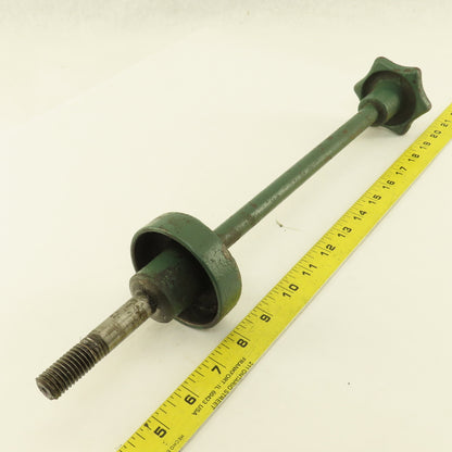 J.T. Towsley Antique Band Saw Hand Crank Adjustment