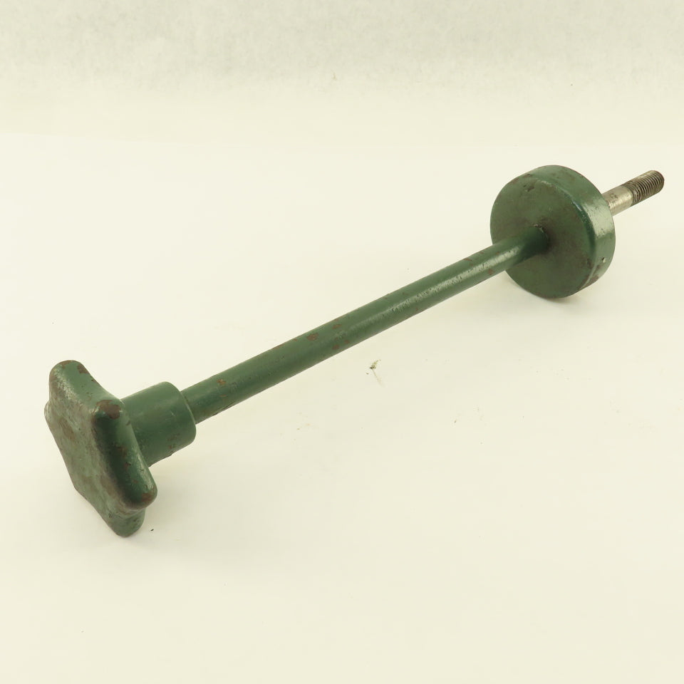 J.T. Towsley Antique Band Saw Hand Crank Adjustment