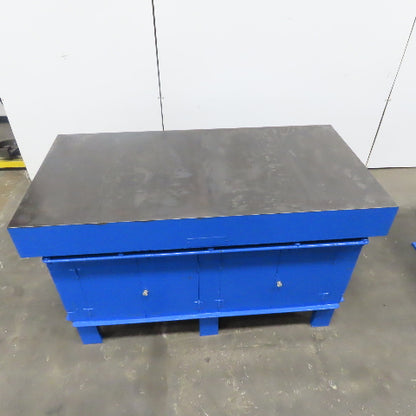 30" x 60" Cast Iron Webbed Layout Assembly Table 1/2" Machined  Top