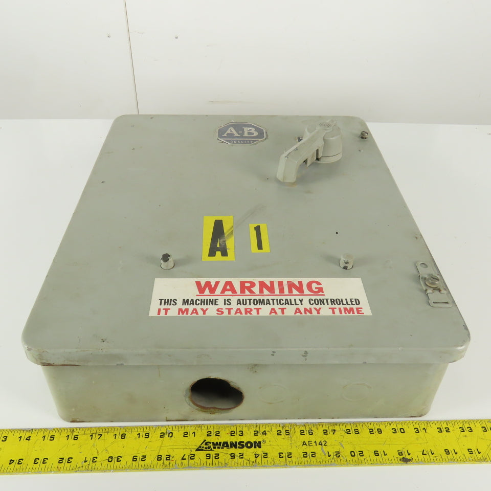 Allen Bradley Bul 716 208V 15Hp 3Ph Size 2 Manual Reversing Motor Starter Parts
