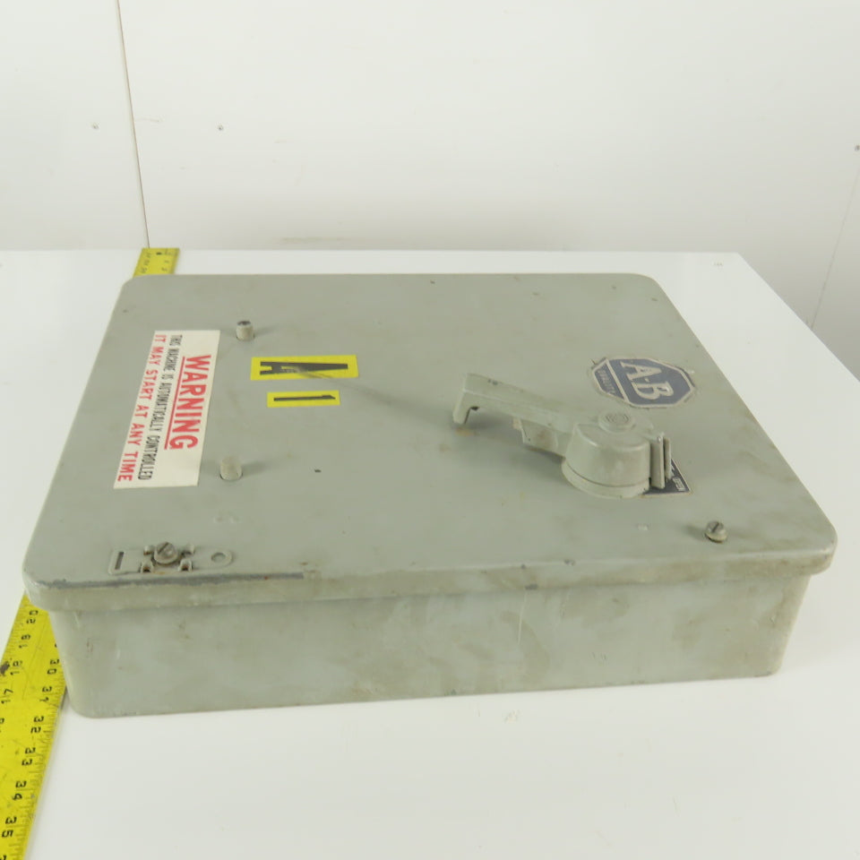 Allen Bradley Bul 716 208V 15Hp 3Ph Size 2 Manual Reversing Motor Starter Parts