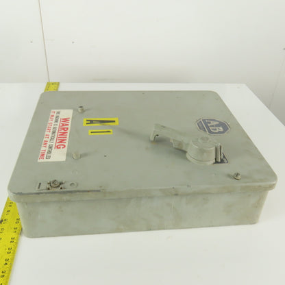 Allen Bradley Bul 716 208V 15Hp 3Ph Size 2 Manual Reversing Motor Starter Parts