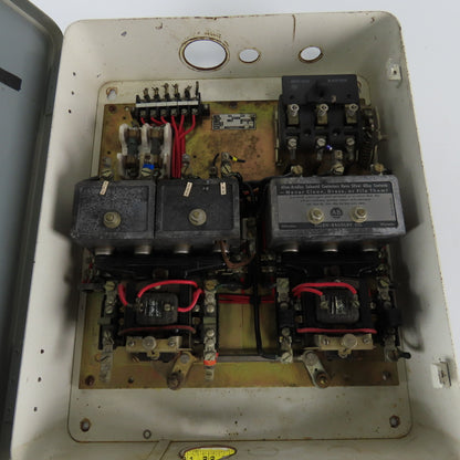 Allen Bradley Bul 716 208V 15Hp 3Ph Size 2 Manual Reversing Motor Starter Parts