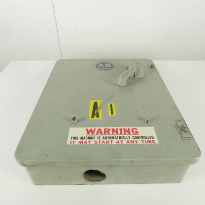Allen Bradley Bul 716 208V 15Hp 3Ph Size 2 Manual Reversing Motor Starter Parts