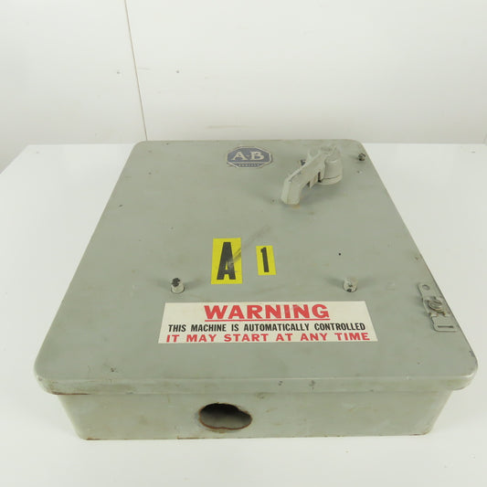 Allen Bradley Bul 716 208V 15Hp 3Ph Size 2 Manual Reversing Motor Starter Parts