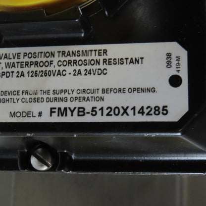 Moniteur FMYB-5120X14285 Valve Position Transmitter Apollo AS160 Autovalve