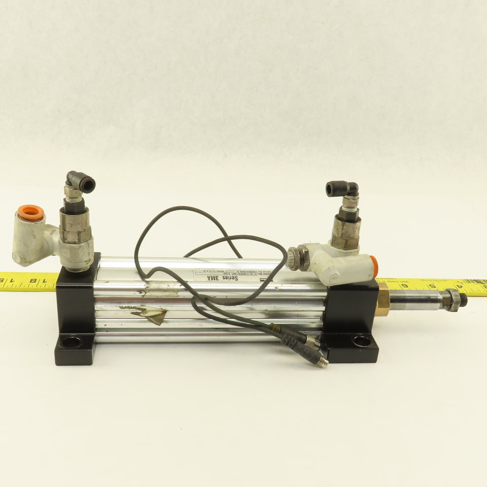 Parker CC3MA3U14AC 1-1/2" Bore 5" Stroke Double Acting Air Cylinder