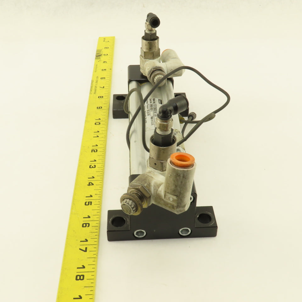 Parker CC3MA3U14AC 1-1/2" Bore 5" Stroke Double Acting Air Cylinder