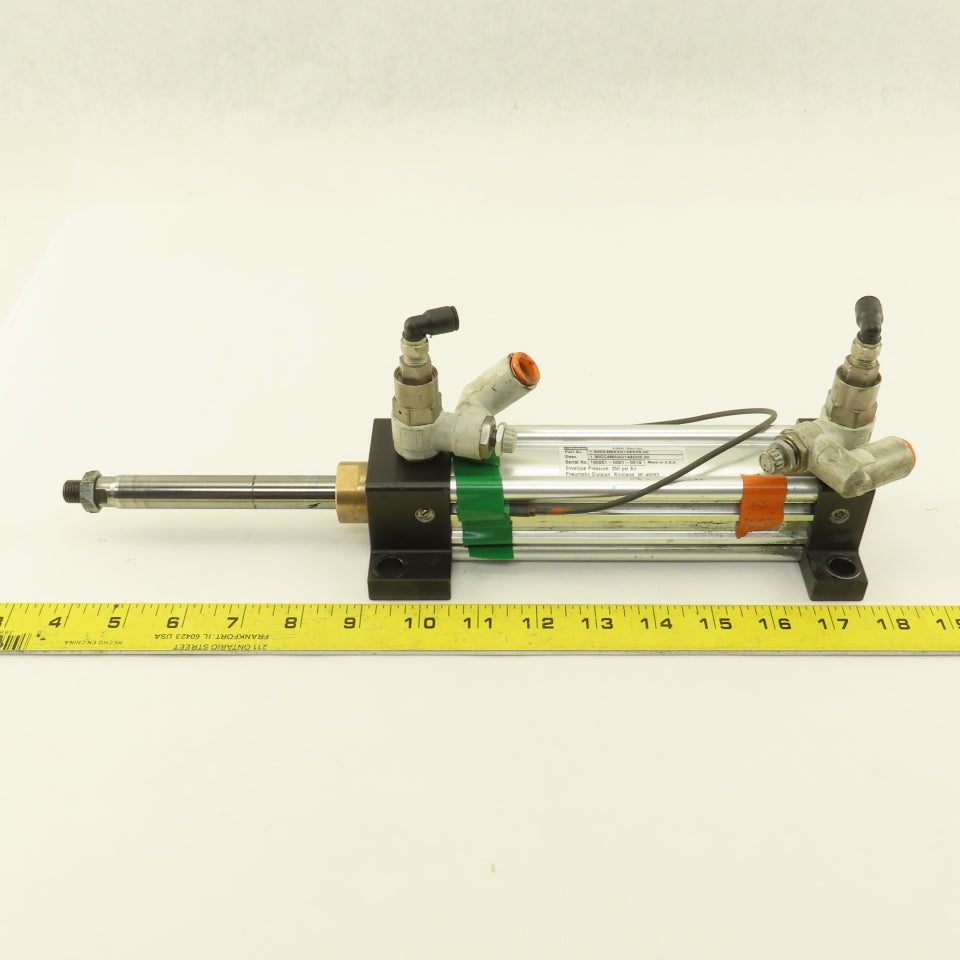 Parker CC3MA3U14AC 1-1/2" Bore 5" Stroke Double Acting Air Cylinder