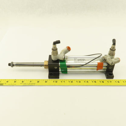 Parker CC3MA3U14AC 1-1/2" Bore 5" Stroke Double Acting Air Cylinder