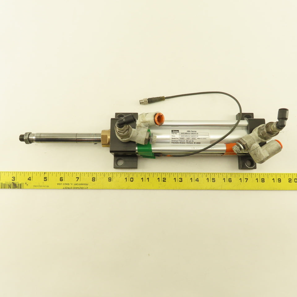 Parker CC3MA3U14AC 1-1/2" Bore 5" Stroke Double Acting Air Cylinder