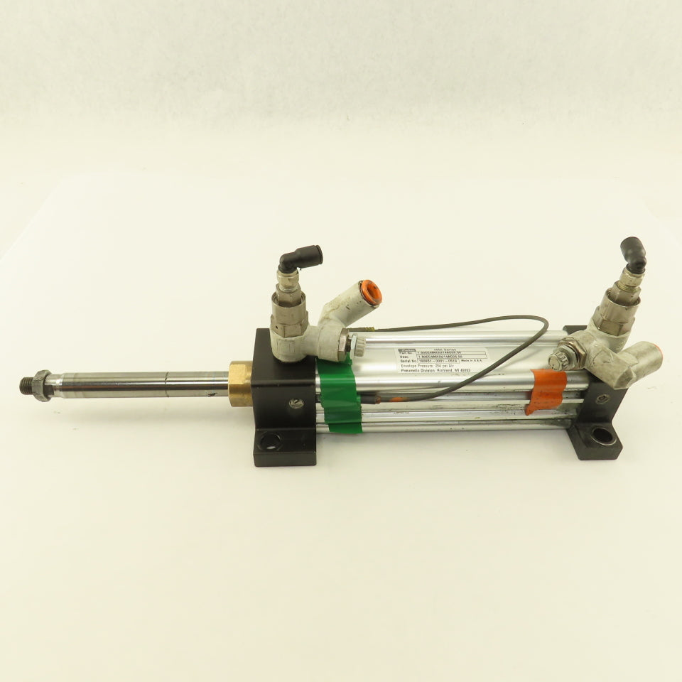 Parker CC3MA3U14AC 1-1/2" Bore 5" Stroke Double Acting Air Cylinder