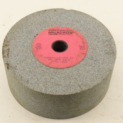 Cincinnati Milacron 29A80-L6-VFM 6Y 5" Dia.  x 2" Wide Grinding Wheel 4202 Rpm
