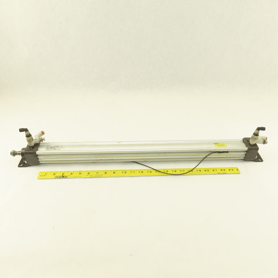 Parker P1DYS040MCE0600FFNNN 40mm Bore 600mm Stroke Double Acting Air Cylinder