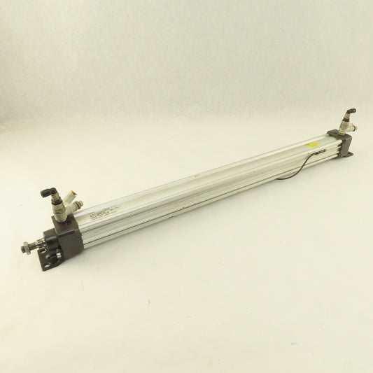 Parker P1DYS040MCE0600FFNNN 40mm Bore 600mm Stroke Double Acting Air Cylinder