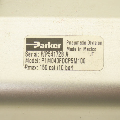 Parker P1M040FDCP5M100 40mm bore 100mm Stroke Double Acting Air Cylinder
